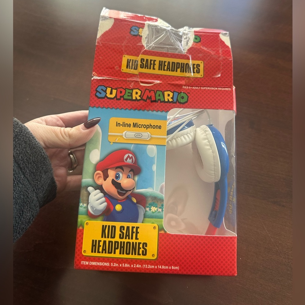 Toddler Mario Headphones
